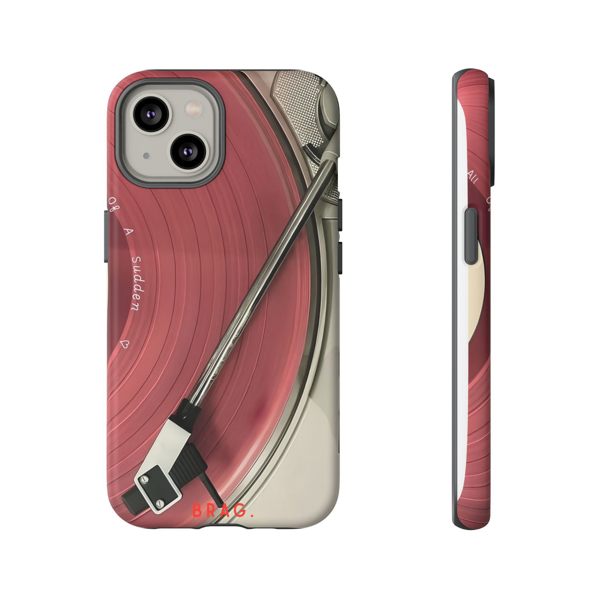 Vinyl Hour Tough Phone Case – Shockproof Protective iPhone Cover