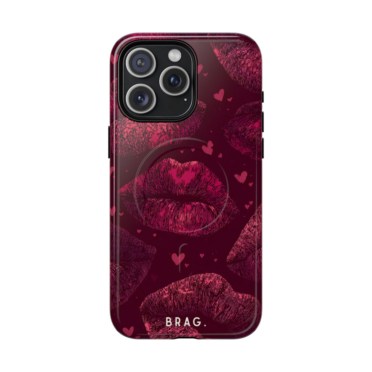Kiss & Tell MagSafe Tough Phone Case — Magnetic Protective Cover