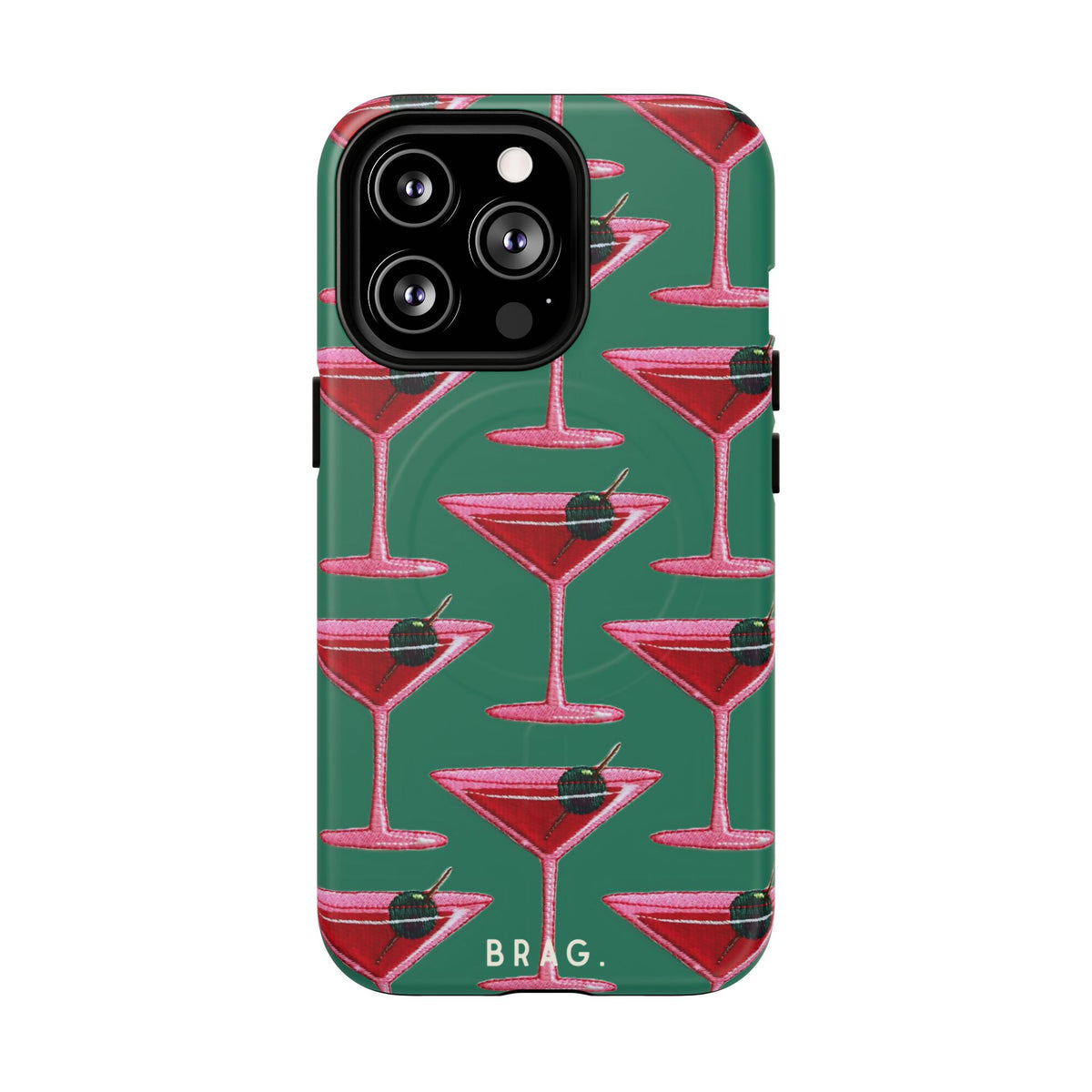 Pink Martini MagSafe Tough Phone Case — Magnetic Protective Cover