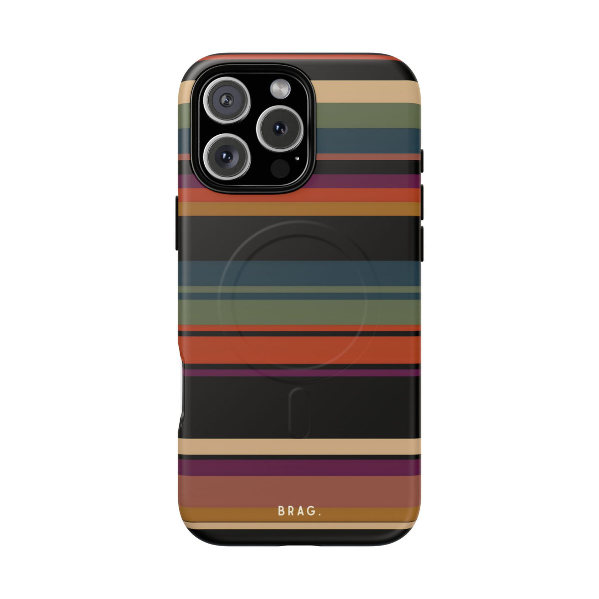 Market Stripe MagSafe Tough Phone Case — Magnetic Protective Cover