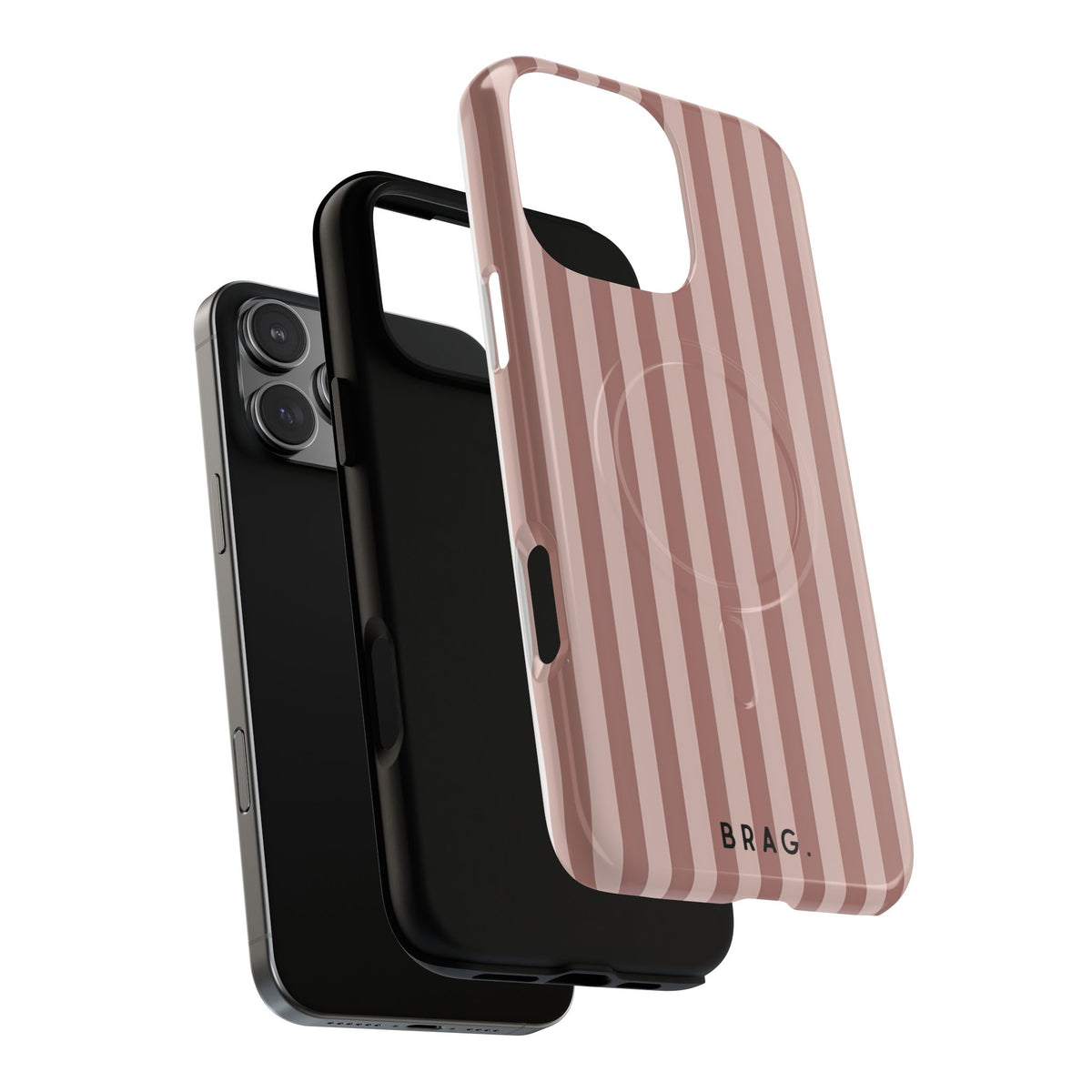 Sugar Stripe MagSafe Tough Phone Case — Magnetic Protective Cover