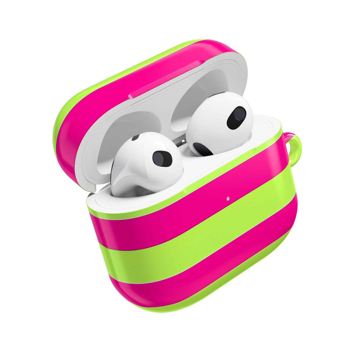 Electric Lime AirPod Case – Slim Protective Charging Case