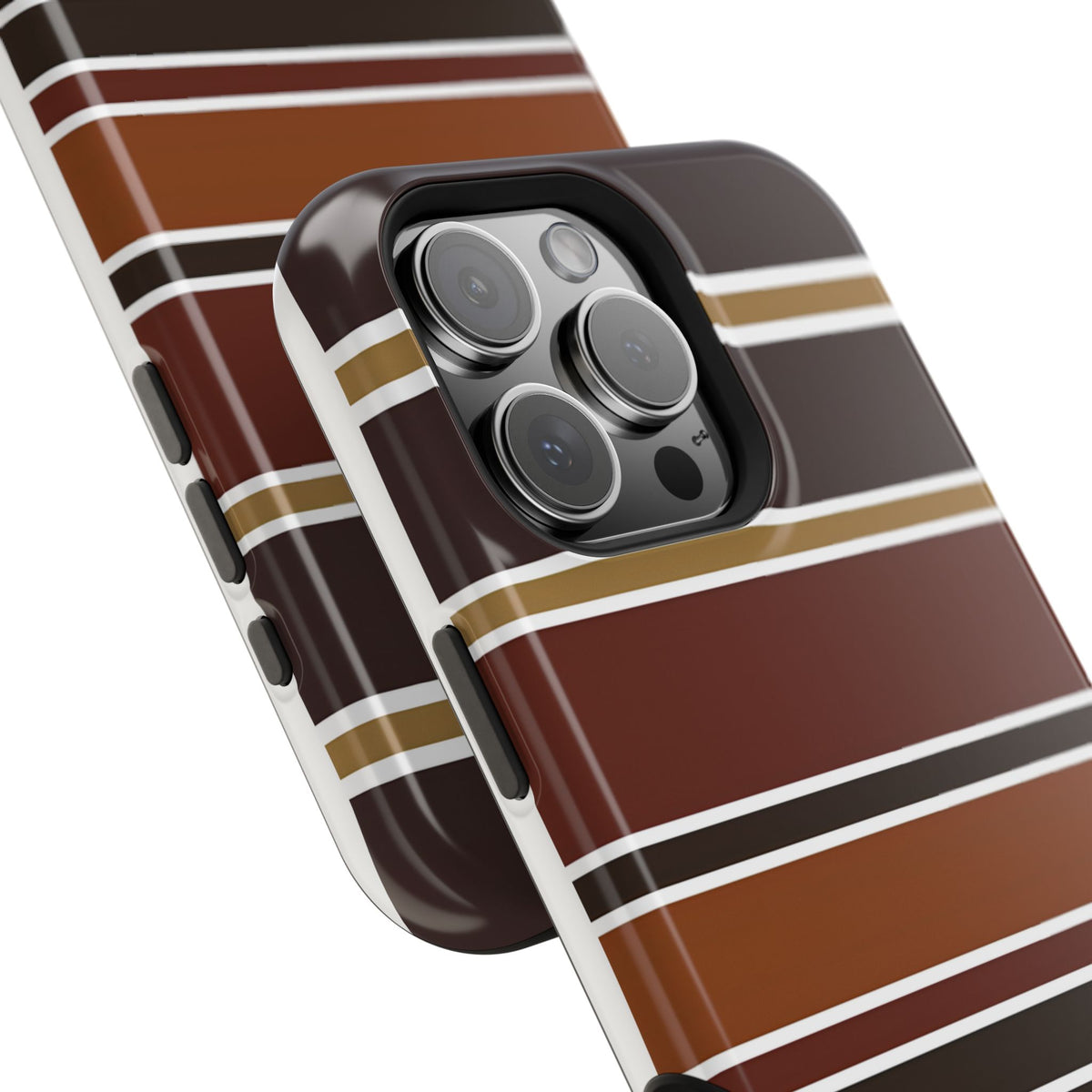 Cocoa Line Magnetic Impact-Resistant Phone Case