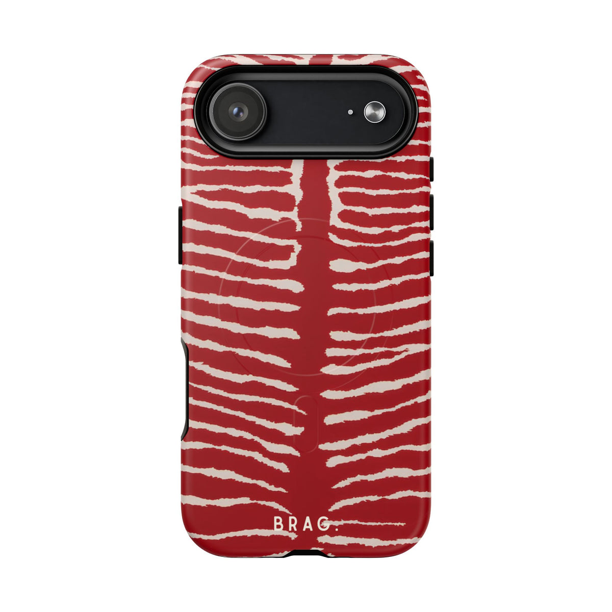 Striped Heat MagSafe Tough Phone Case — Magnetic Protective Cover