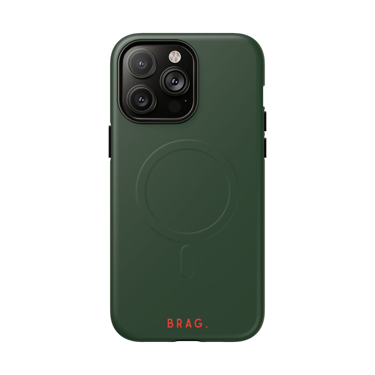 Brag Green MagSafe Tough Phone Case — Magnetic Protective Cover