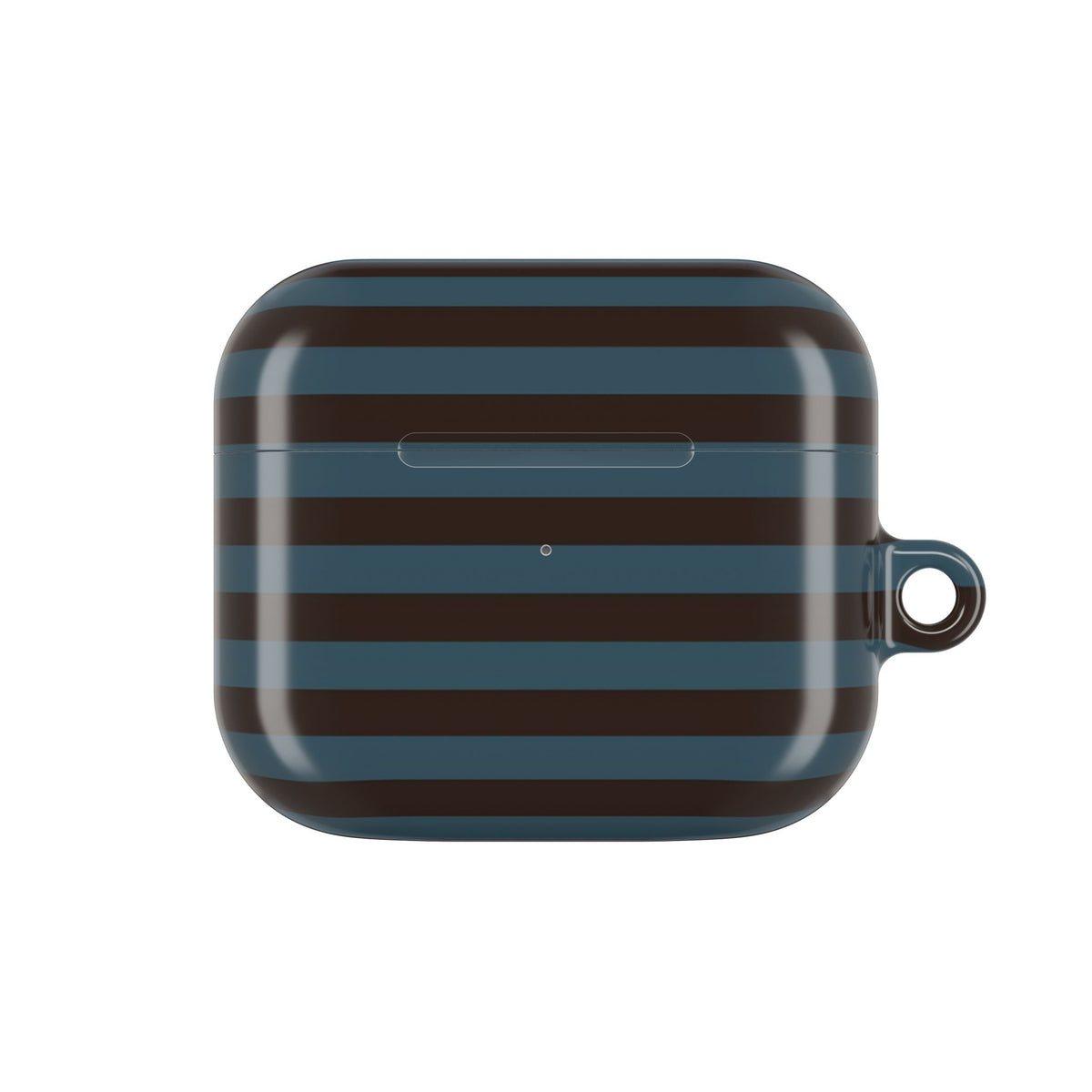 Seaside Stripe AirPod Case – Slim Protective Charging Case