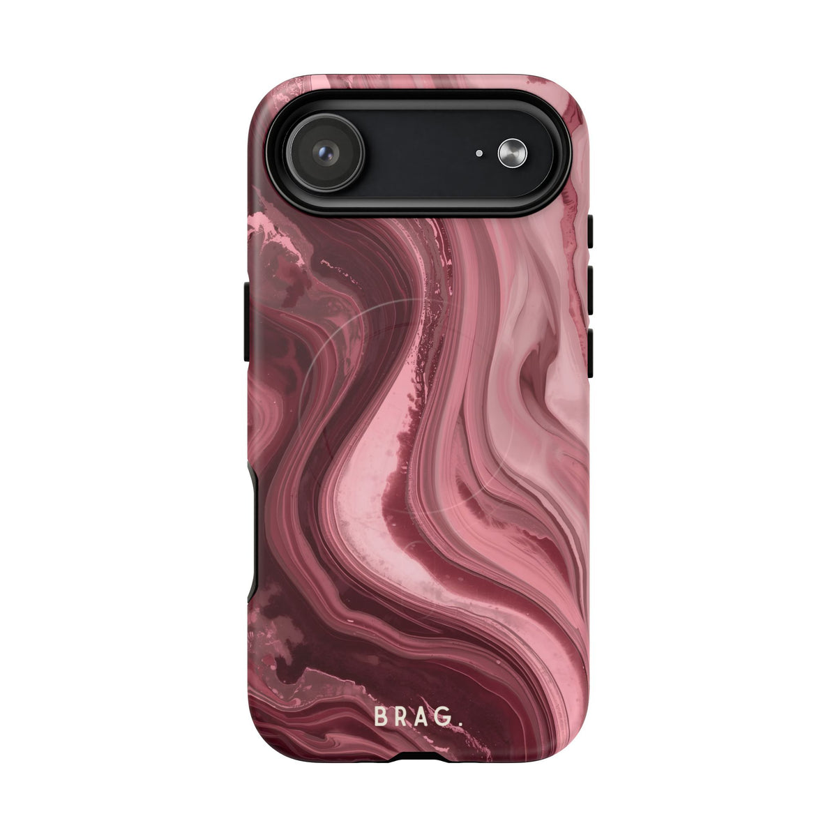 Cherry Smoke MagSafe Tough Phone Case — Magnetic Protective Cover