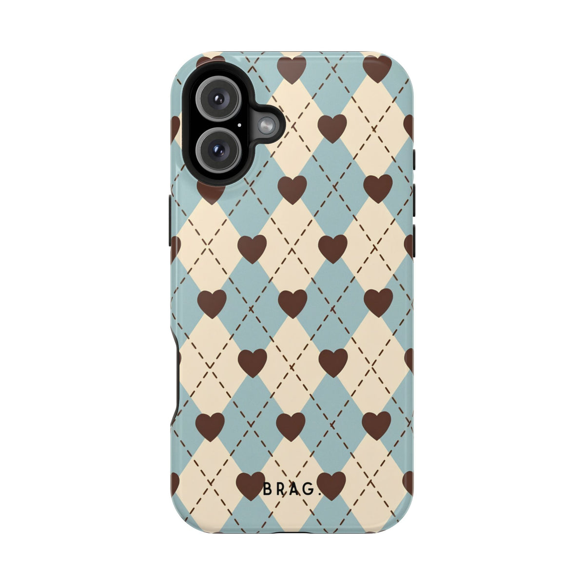 Sweetheart Plaid Magnetic Impact-Resistant Phone Case