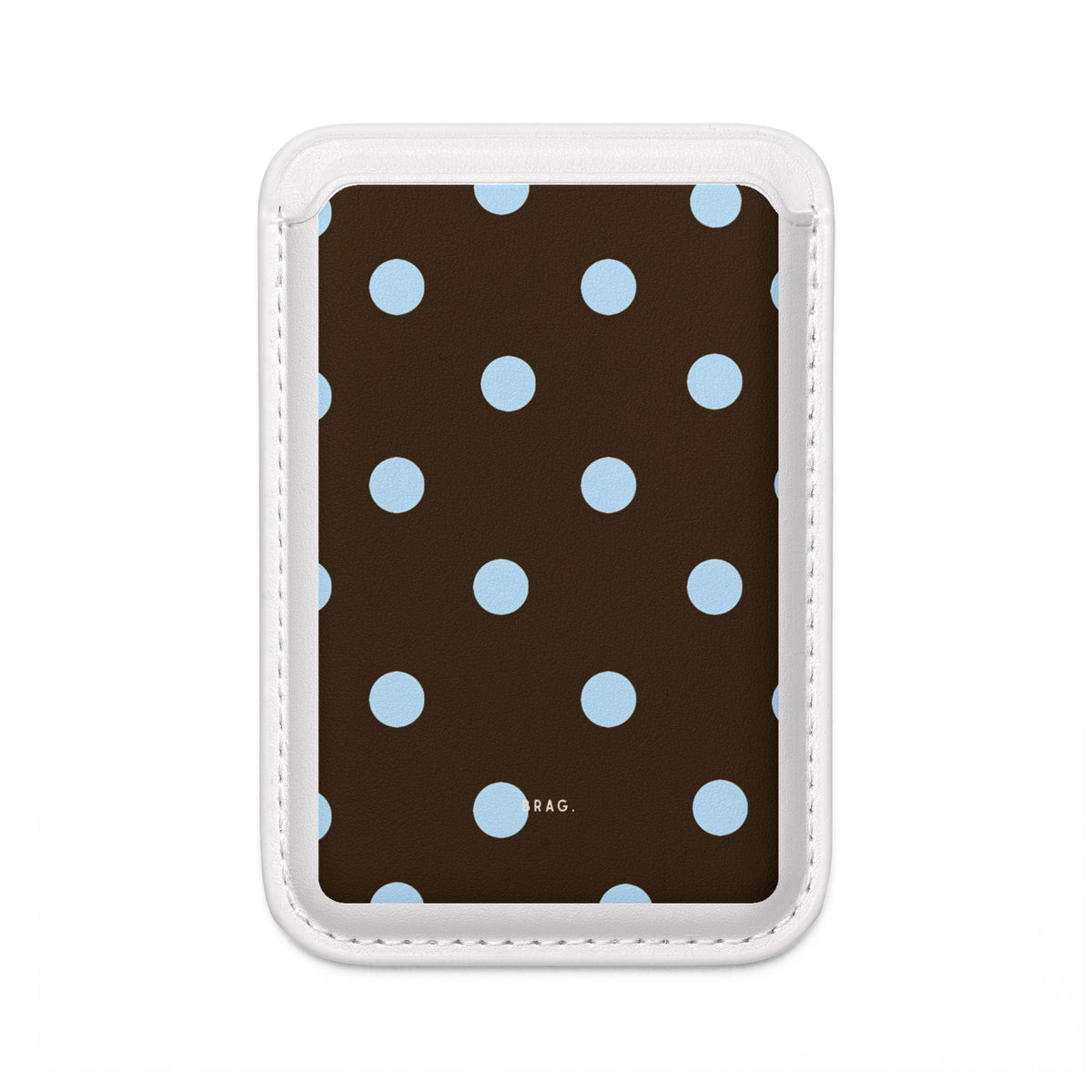 Scattered Dots MagSafe Vegan Wallet — Slim Phone Card Holder