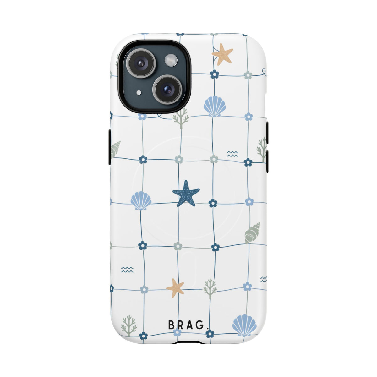 Sea Sun Sand MagSafe Tough Phone Case — Magnetic Protective Cover