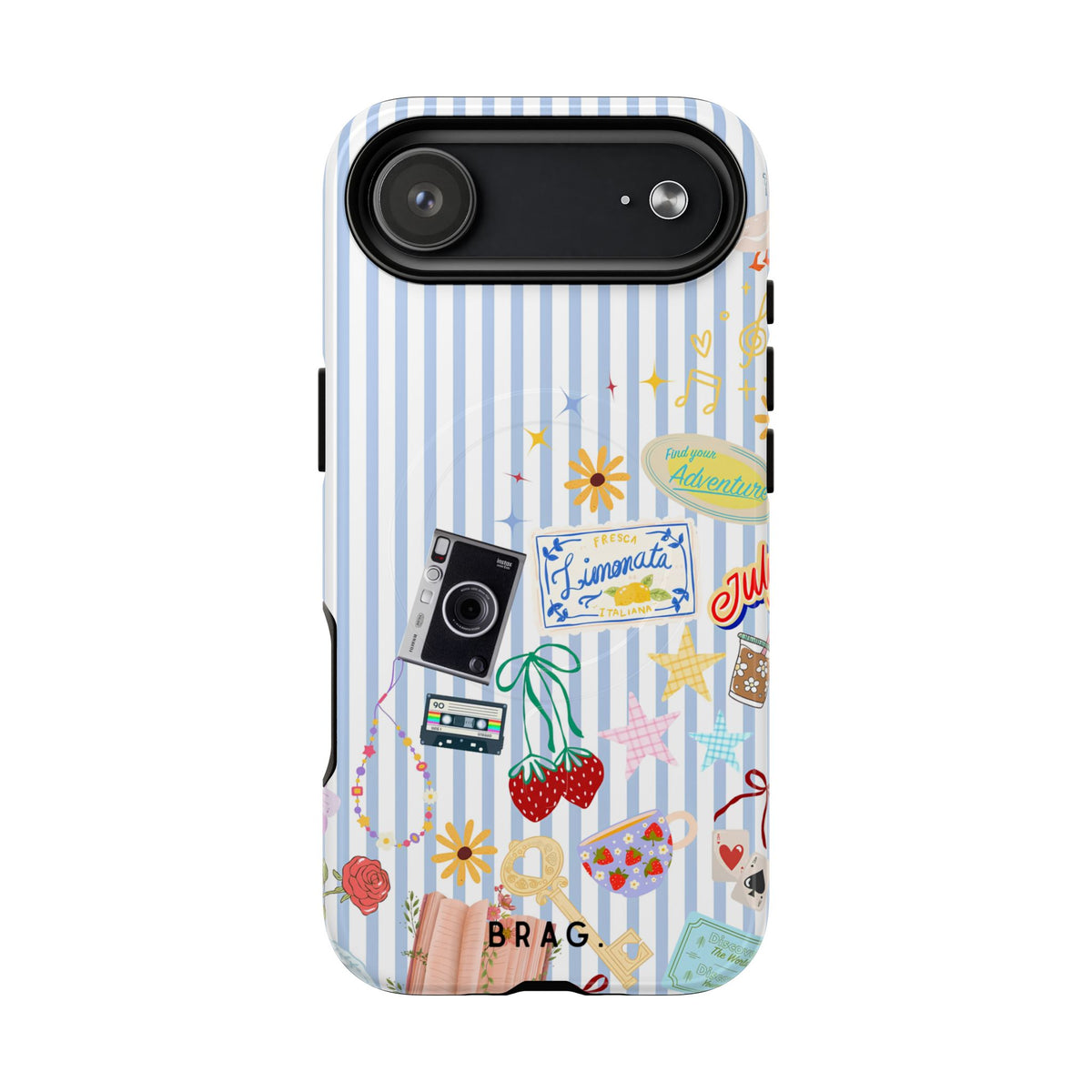 Travel Girl MagSafe Tough Phone Case — Magnetic Protective Cover