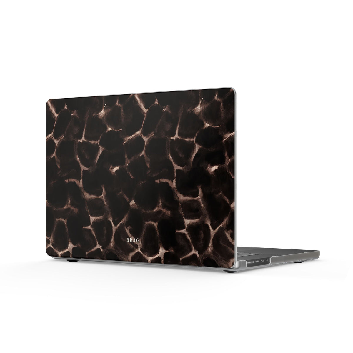 Jungle Noir Matte MacBook Case — Slim Protective Laptop Cover