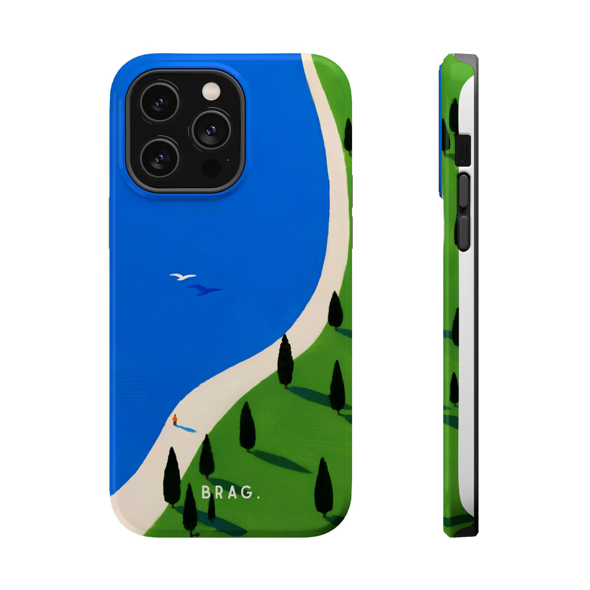 Blue Escape Magnetic Impact-Resistant Phone Case