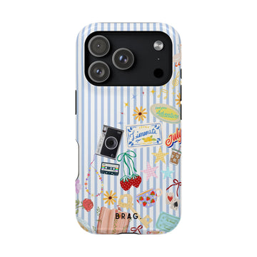 Travel Girl Magnetic Impact-Resistant Phone Case