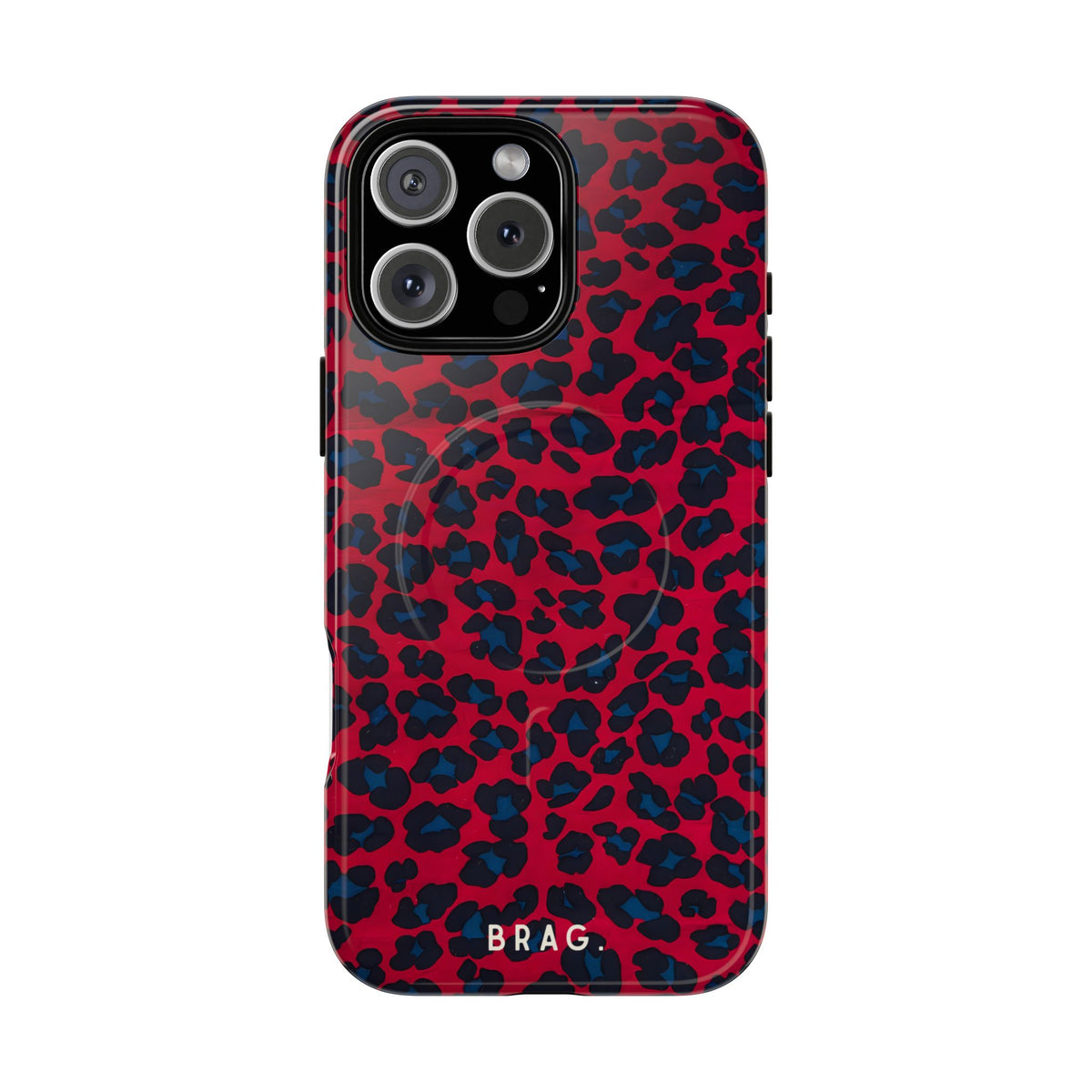 Red Panther MagSafe Tough Phone Case — Magnetic Protective Cover