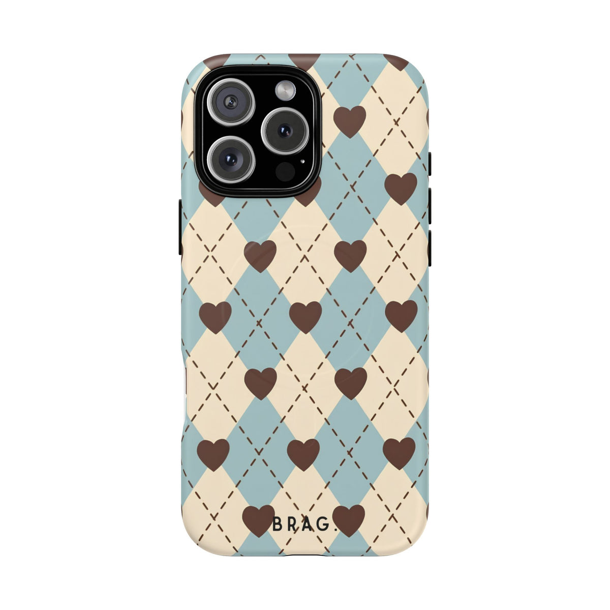 Sweetheart Plaid MagSafe Tough Phone Case — Magnetic Protective Cover