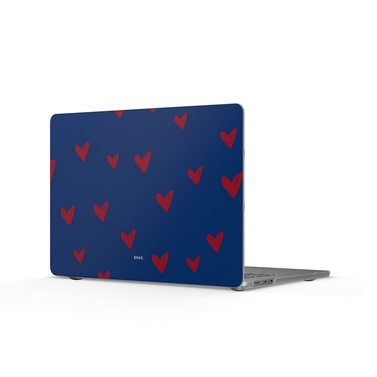 Navy Affair Matte MacBook Case — Slim Protective Laptop Cover
