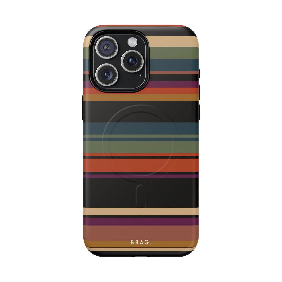 Market Stripe MagSafe Tough Phone Case — Magnetic Protective Cover