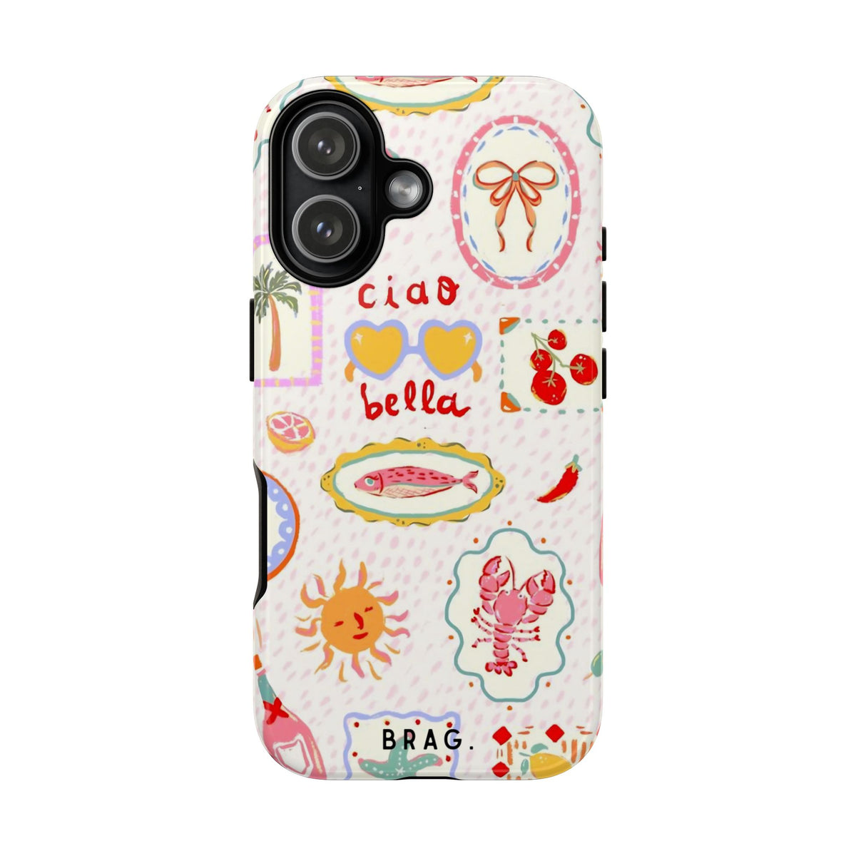 Ciao Bella Tough Phone Case – Shockproof Protective iPhone Cover
