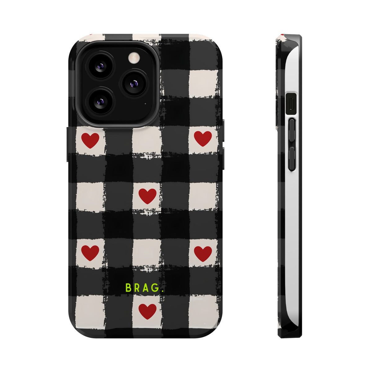 Lucky Heart Magnetic Impact-Resistant Phone Case