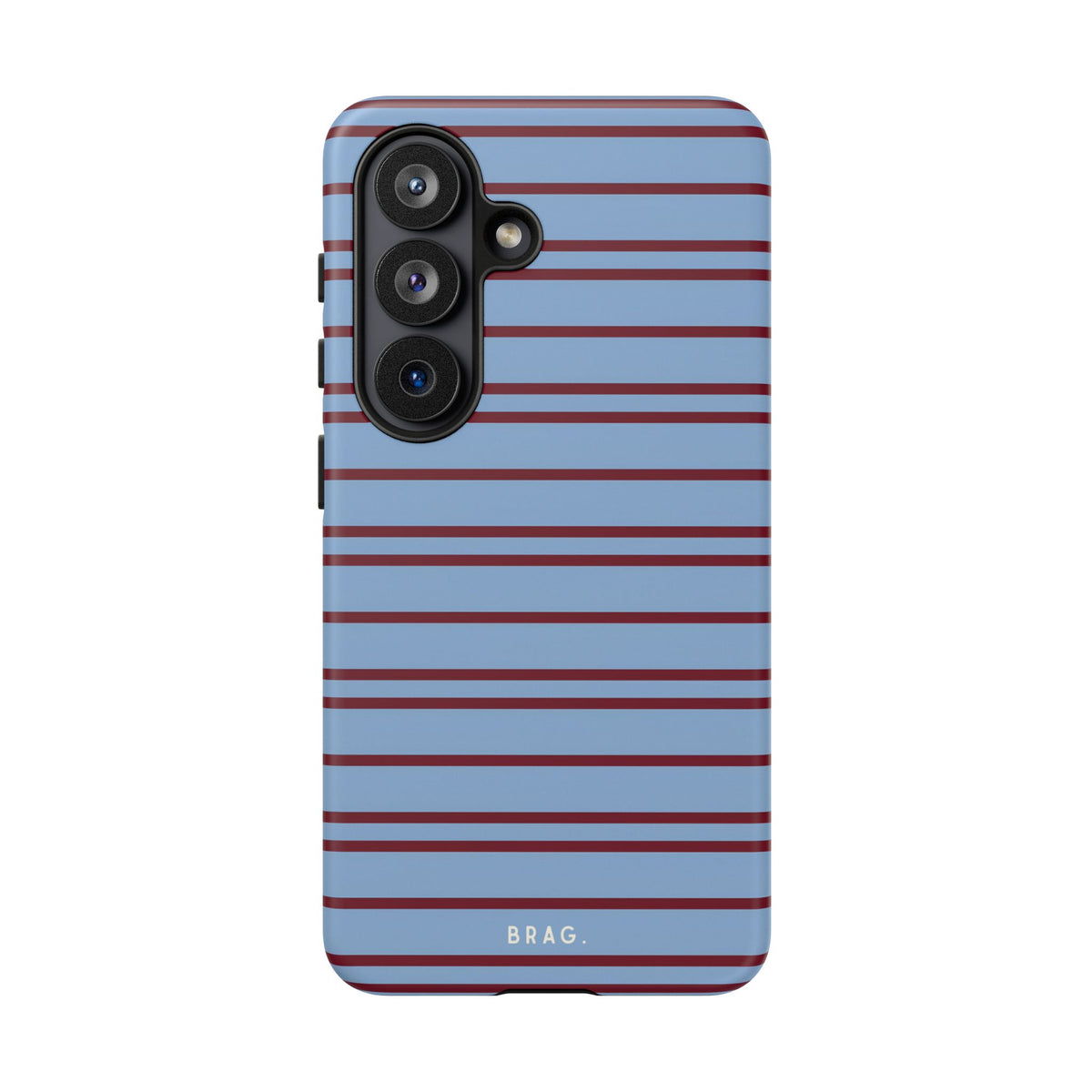 Nautical Stripe Tough Phone Case – Shockproof Protective iPhone Cover