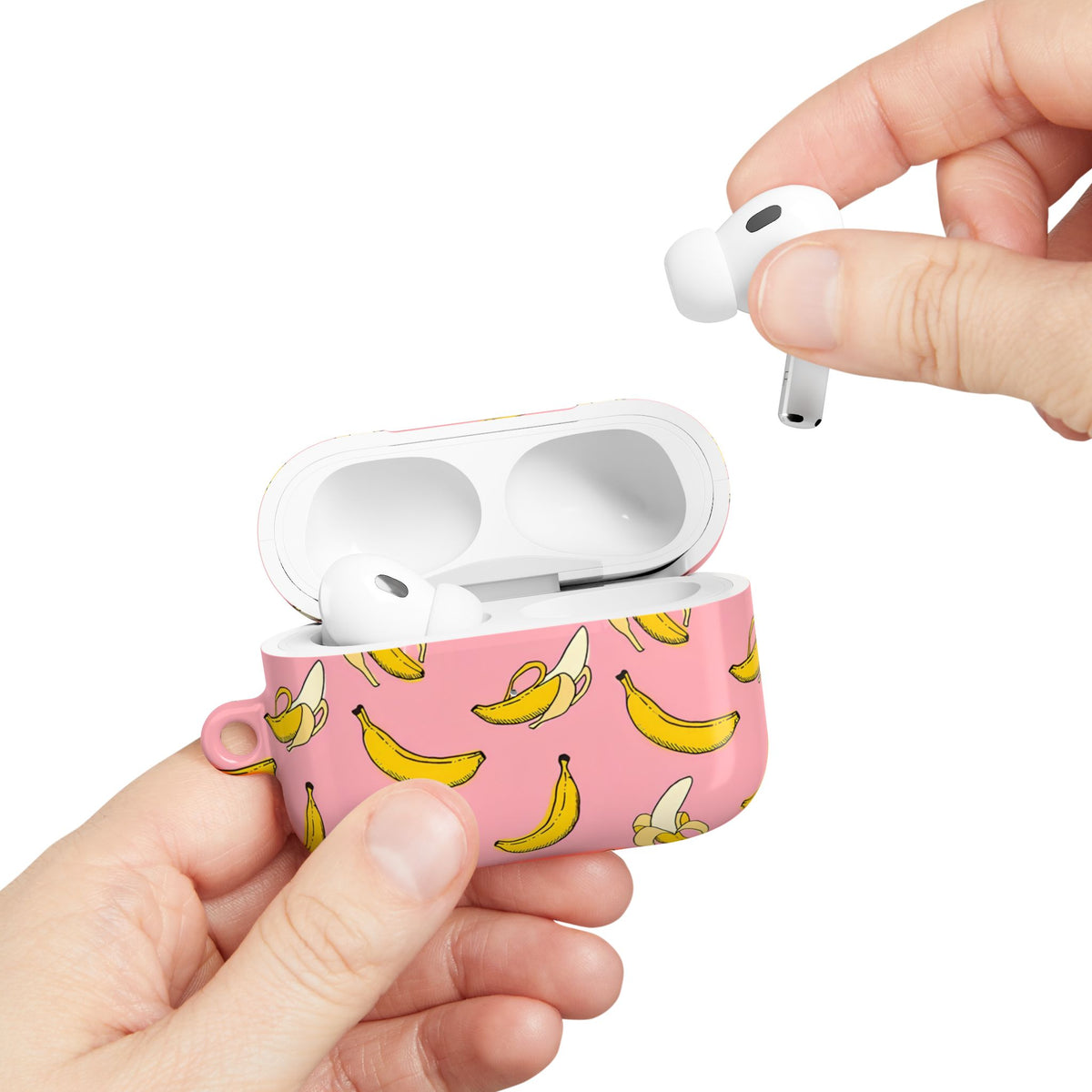 Banana Blush AirPod Case – Slim Protective Charging Case