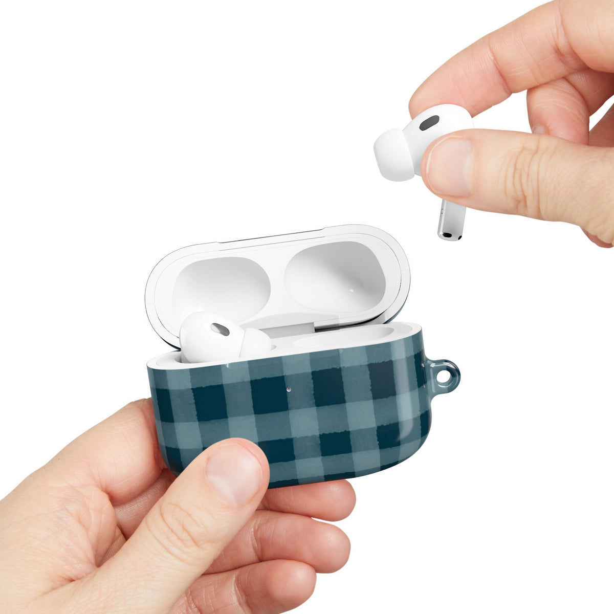 Country Check AirPod Case – Slim Protective Charging Case