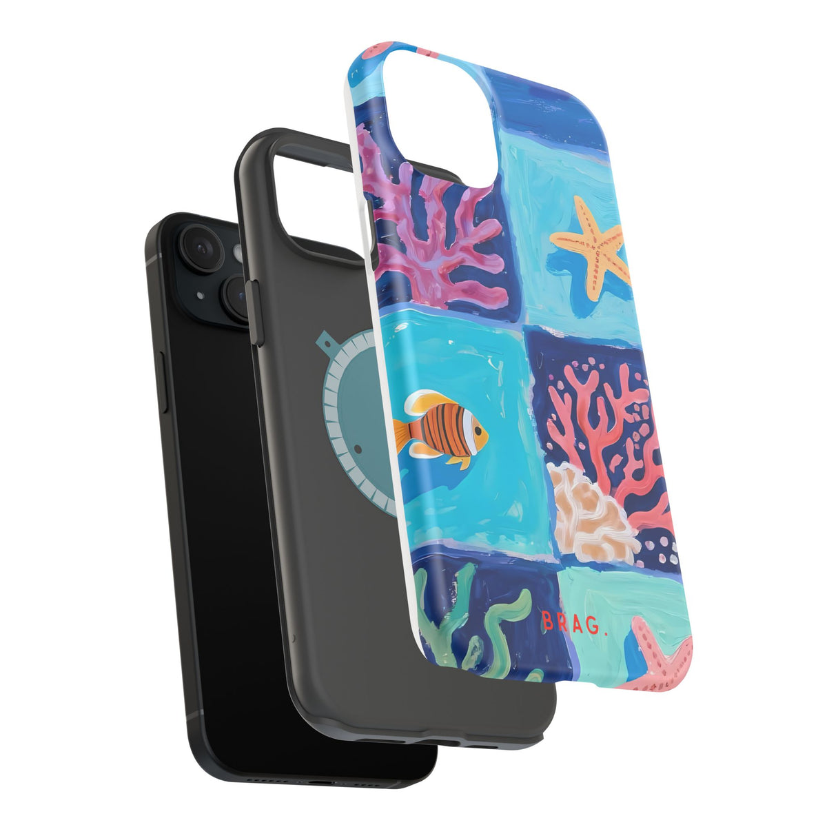 Coral Bay Magnetic Impact-Resistant Phone Case