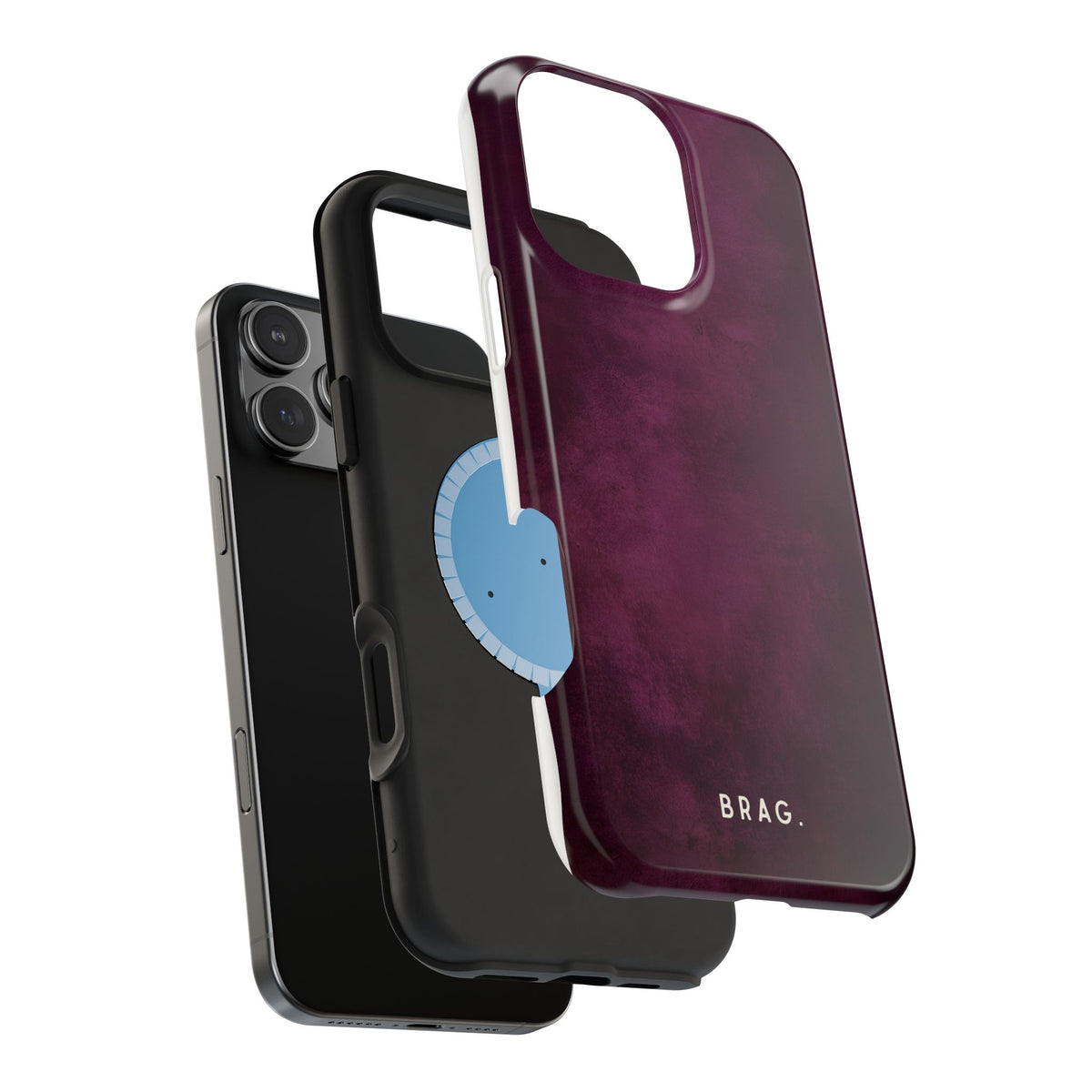 Red Velvet Magnetic Impact-Resistant Phone Case