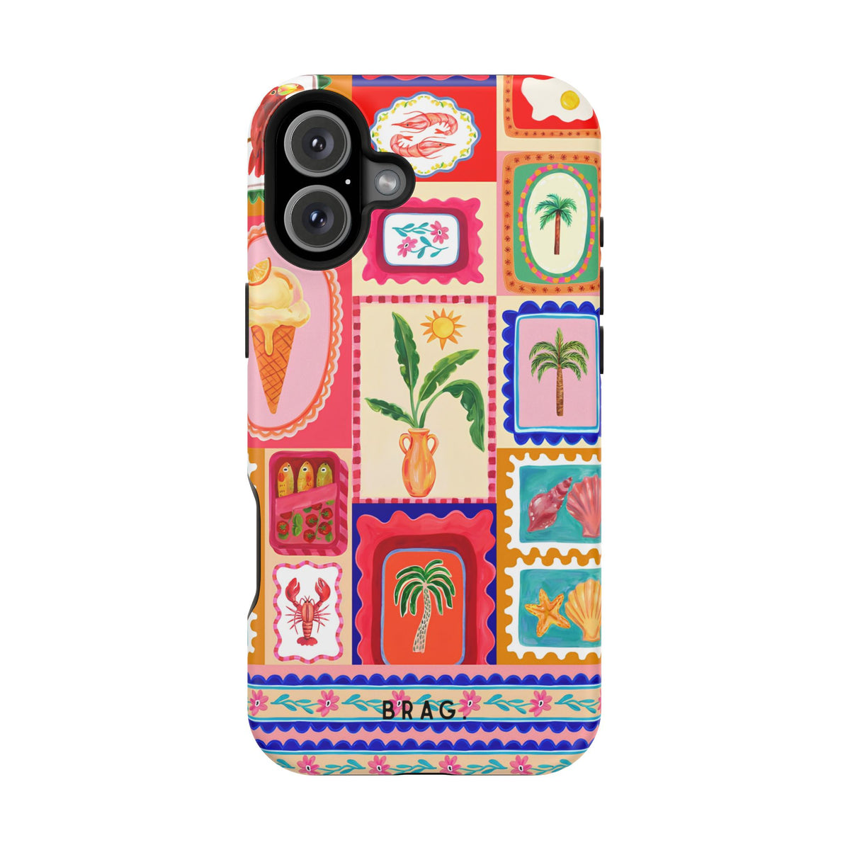 Postcard Magnetic Impact-Resistant Phone Case