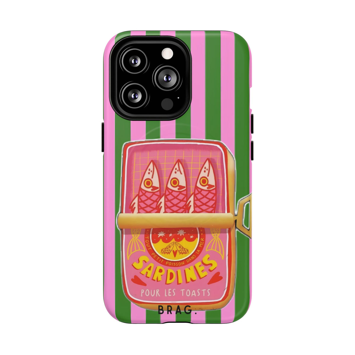 Tinned Pink MagSafe Tough Phone Case — Magnetic Protective Cover