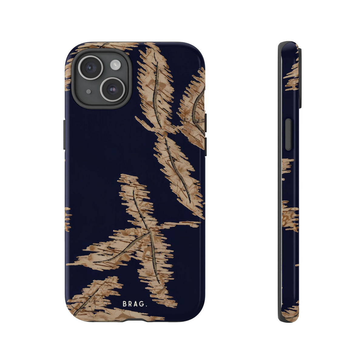 Golden Fern Tough Phone Case – Shockproof Protective iPhone Cover