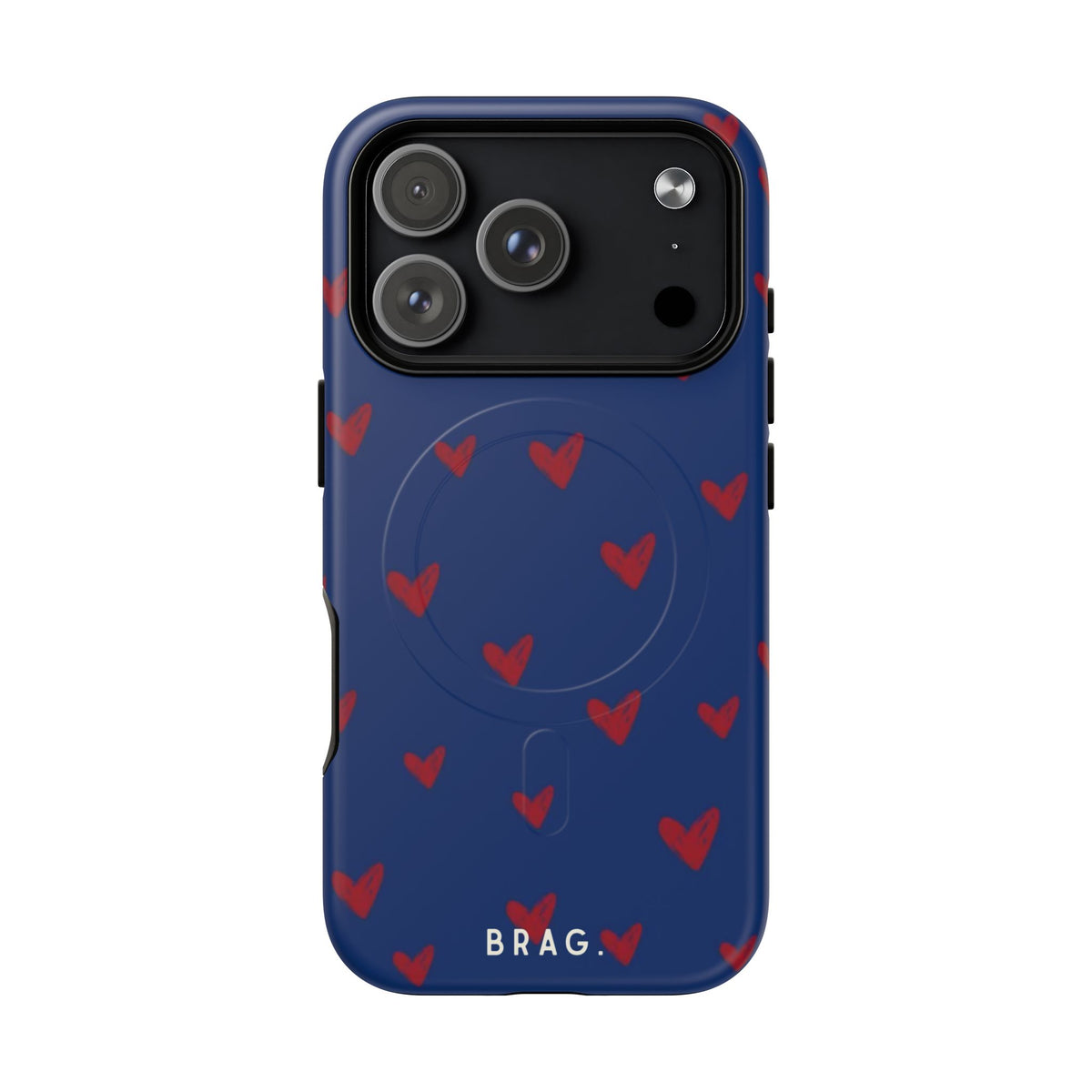 Blue Flirt MagSafe Tough Phone Case — Magnetic Protective Cover
