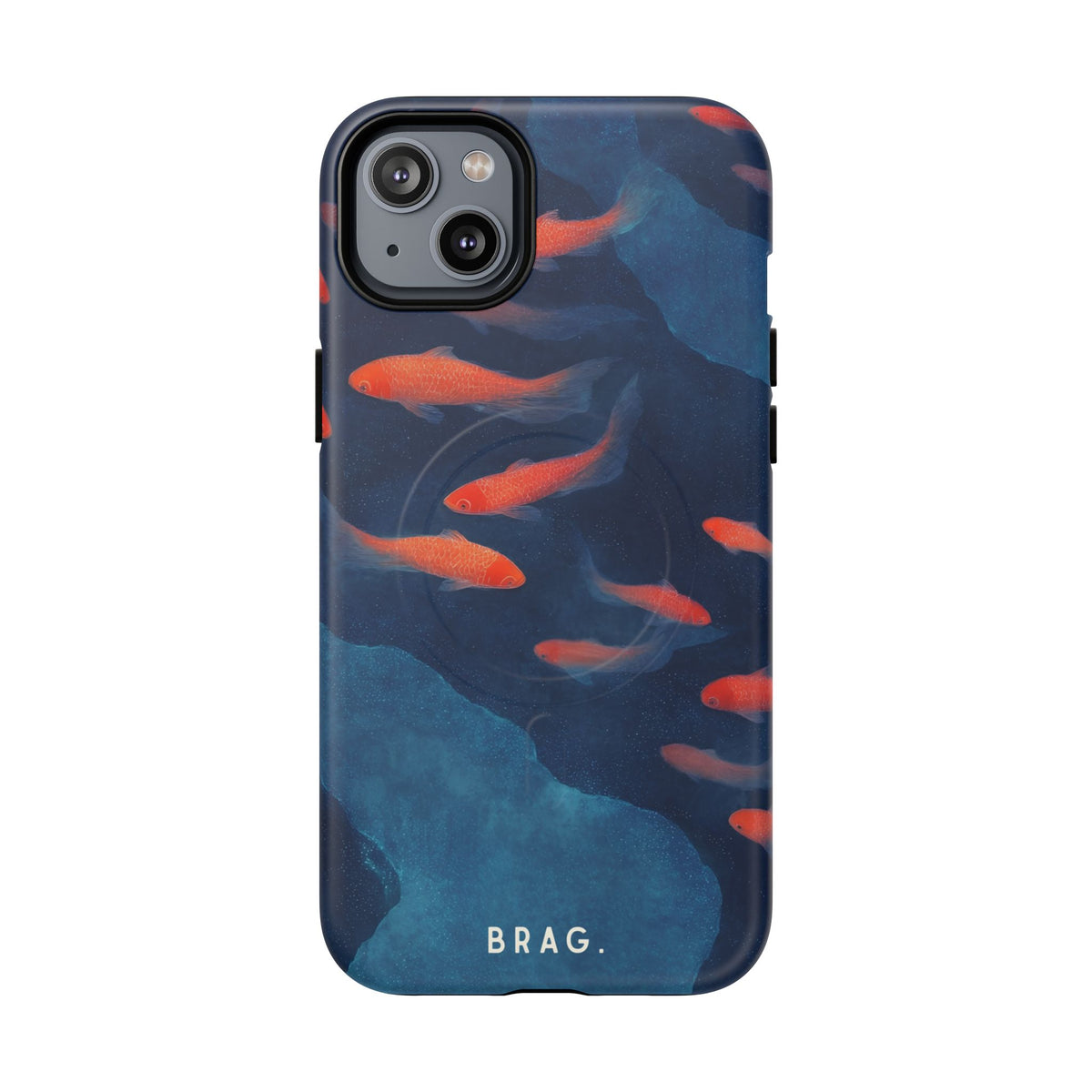 Midnight Swim MagSafe Tough Phone Case — Magnetic Protective Cover