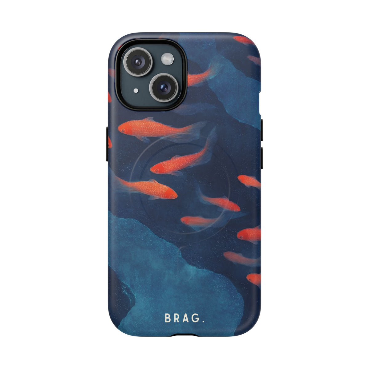 Midnight Swim MagSafe Tough Phone Case — Magnetic Protective Cover