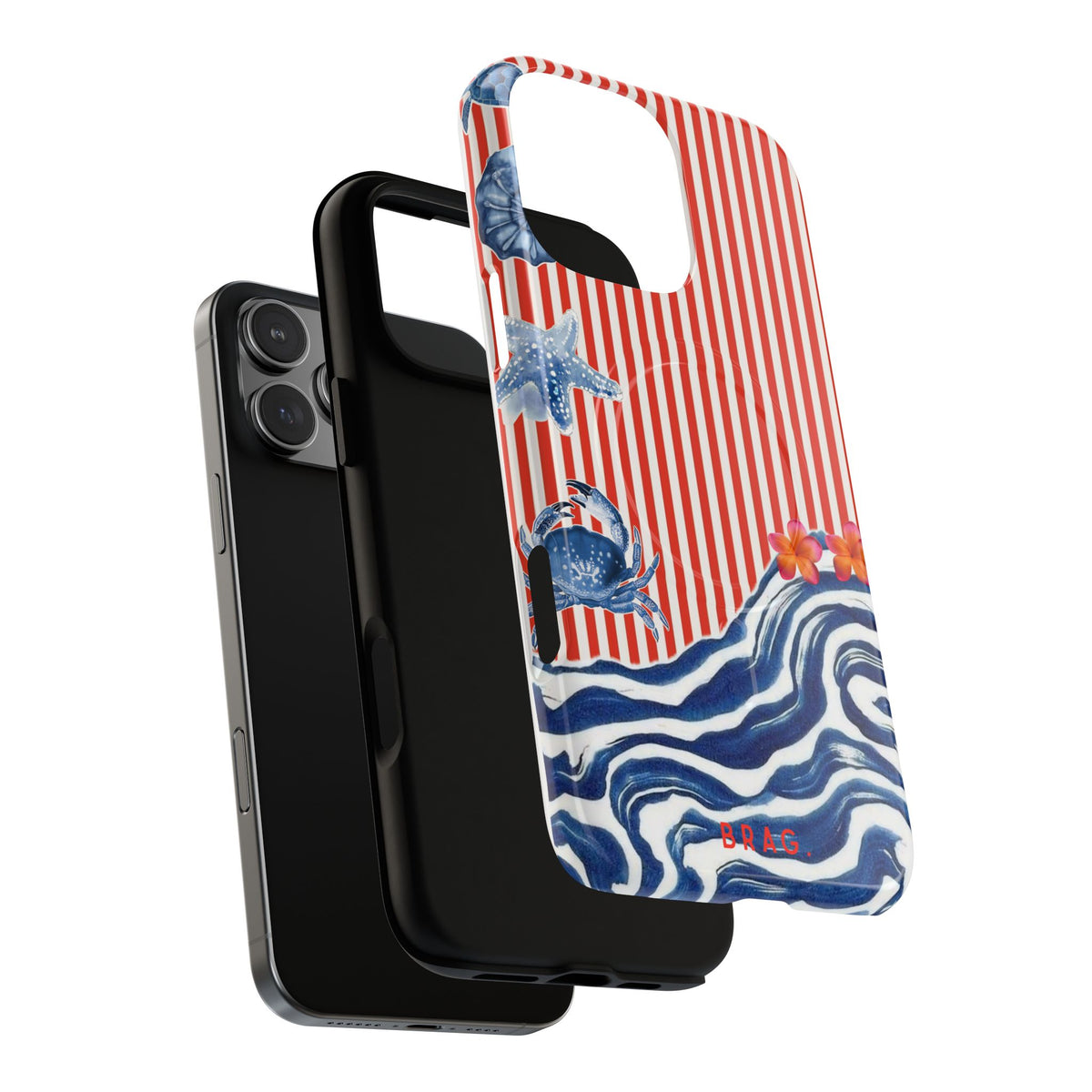 Riviera Postcard MagSafe Tough Phone Case — Magnetic Protective Cover