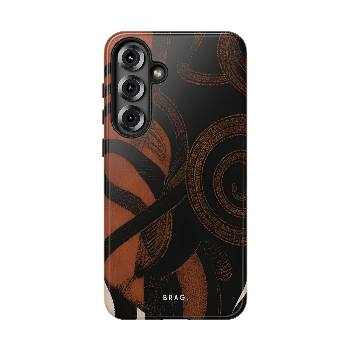 Mighnight Spiral Tough Phone Case – Shockproof Protective iPhone Cover