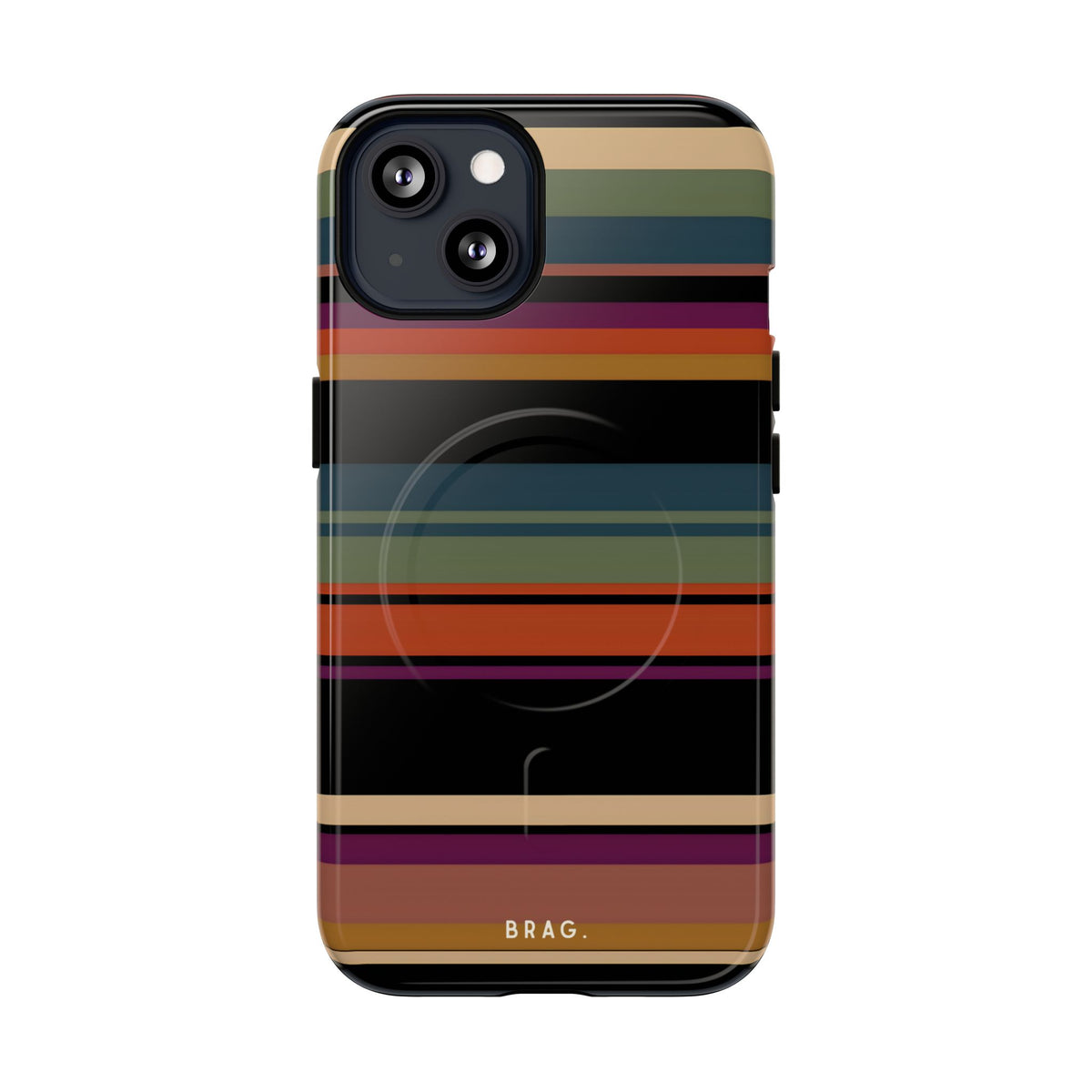 Market Stripe MagSafe Tough Phone Case — Magnetic Protective Cover