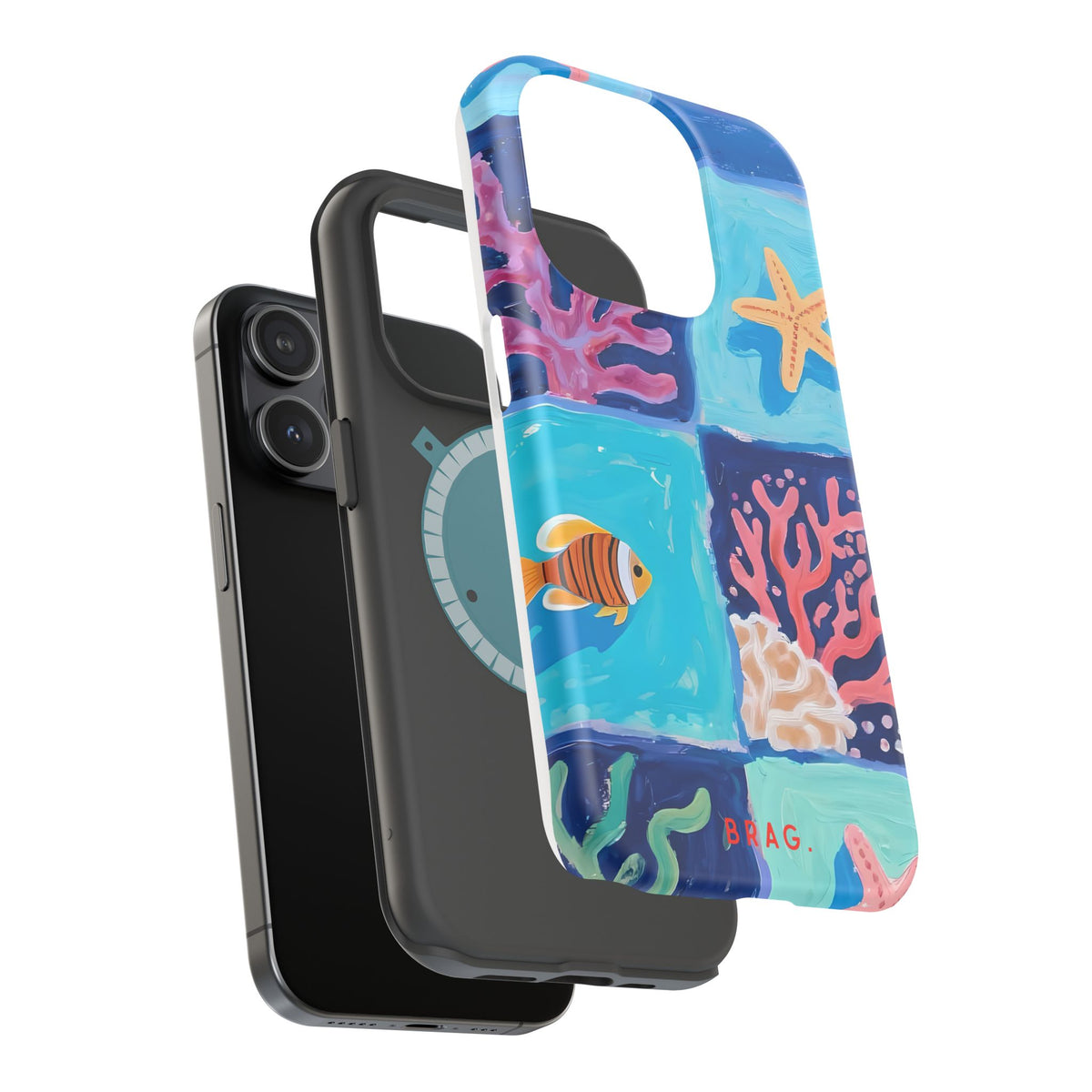 Coral Bay Magnetic Impact-Resistant Phone Case