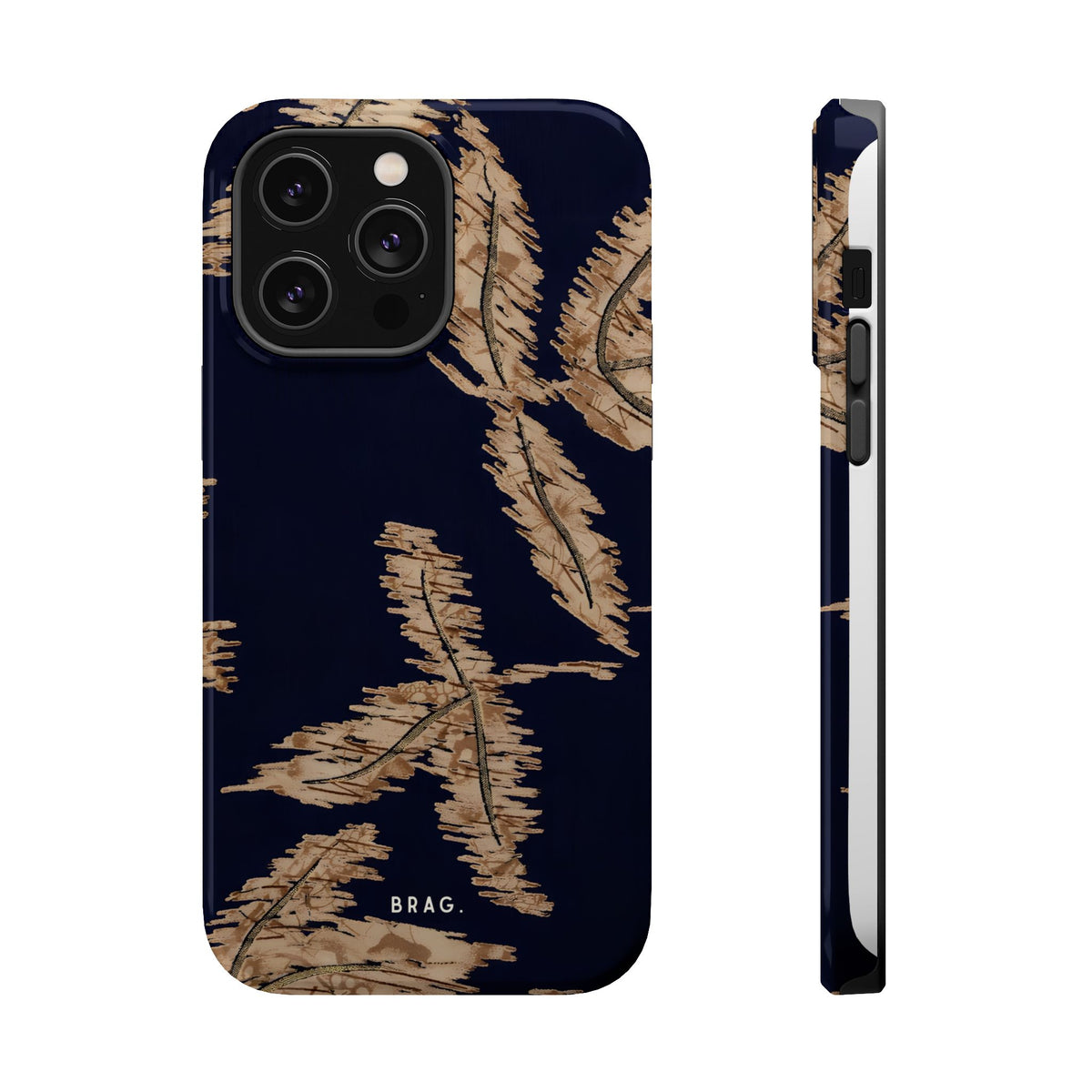 Golden Fern Magnetic Impact-Resistant Phone Case