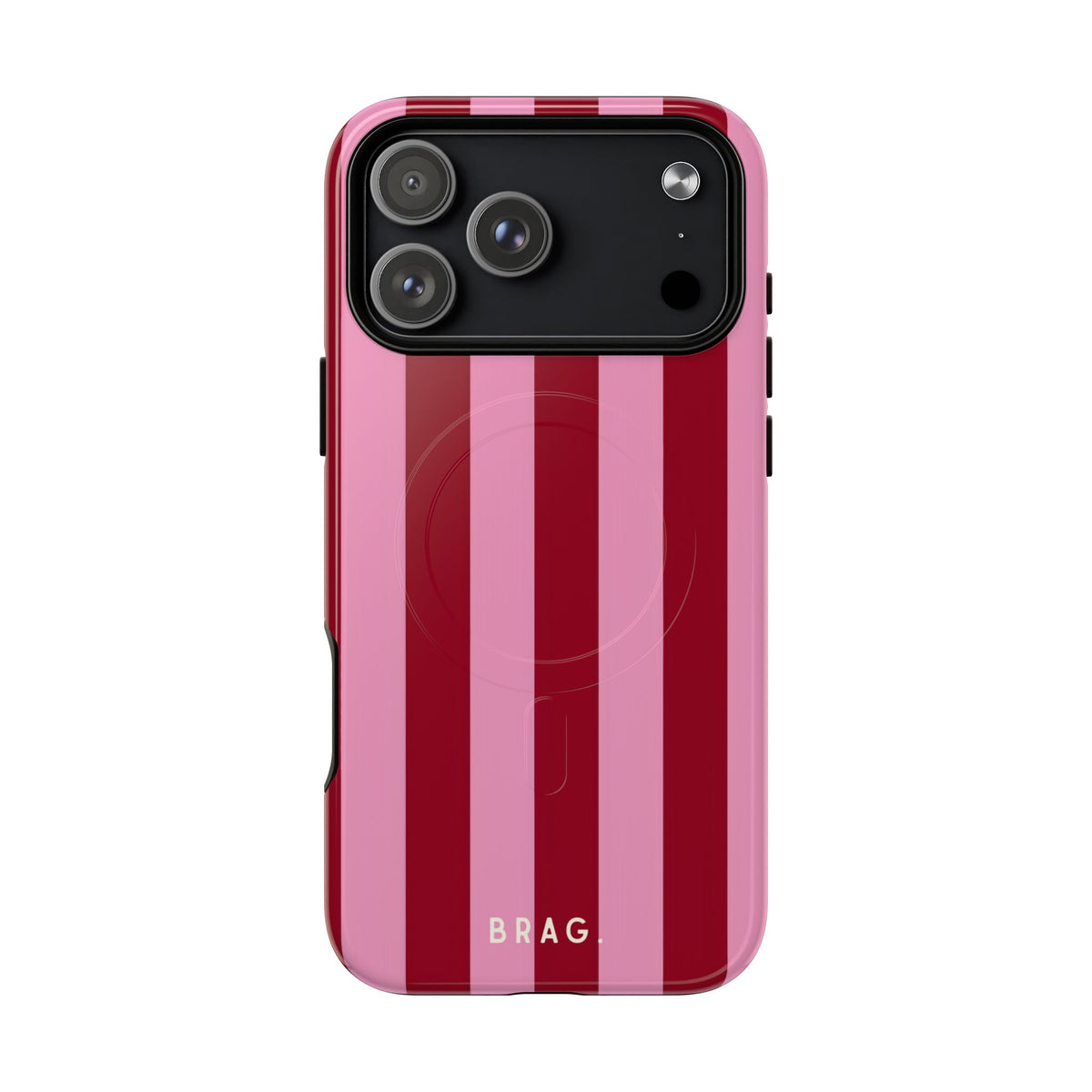 Candy Cane MagSafe Tough Phone Case — Magnetic Protective Cover
