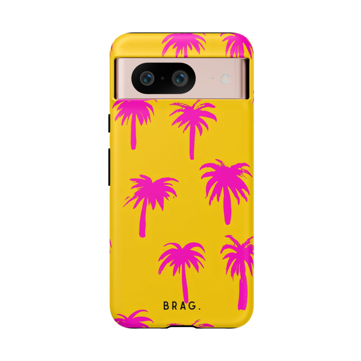 Pink Palms Tough Phone Case – Shockproof Protective iPhone Cover