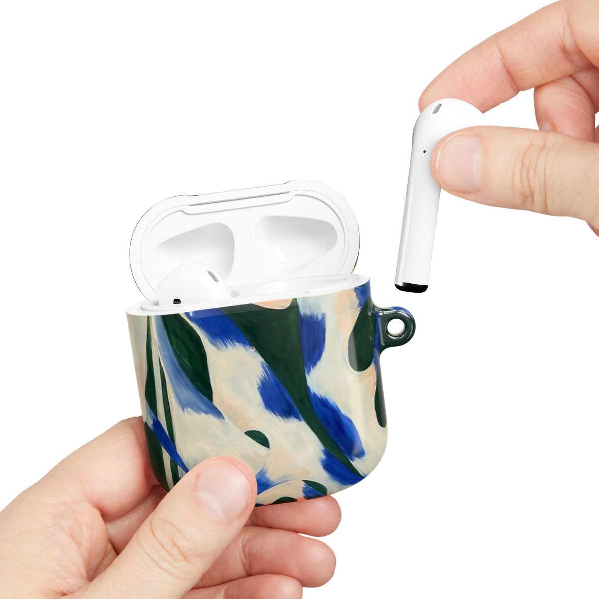 Blue Garden AirPod Case – Slim Protective Charging Case
