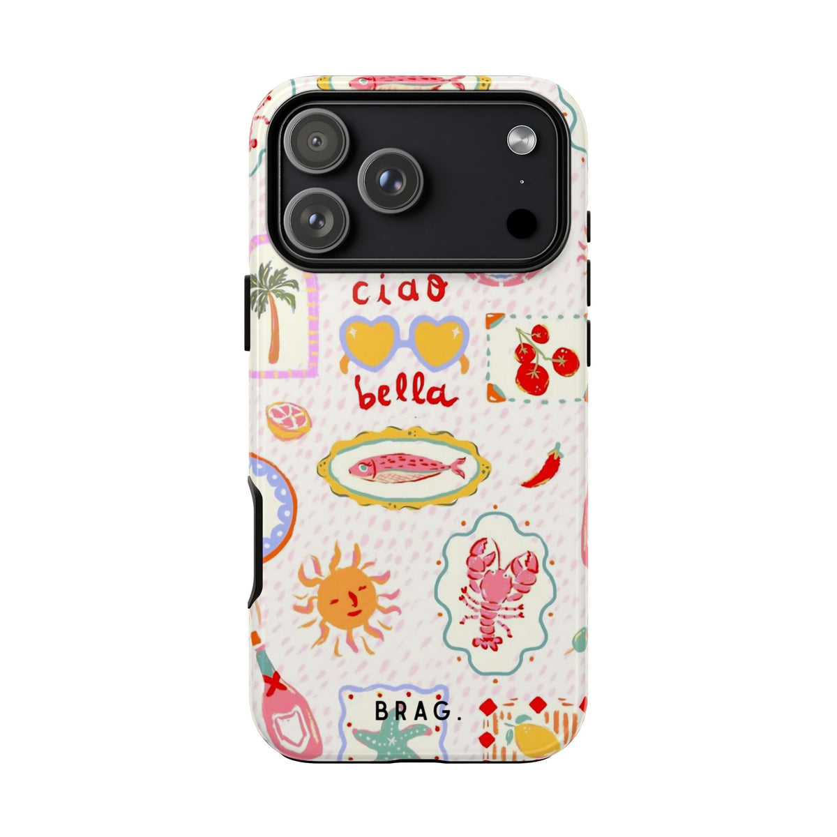 Ciao Bella Tough Phone Case – Shockproof Protective iPhone Cover