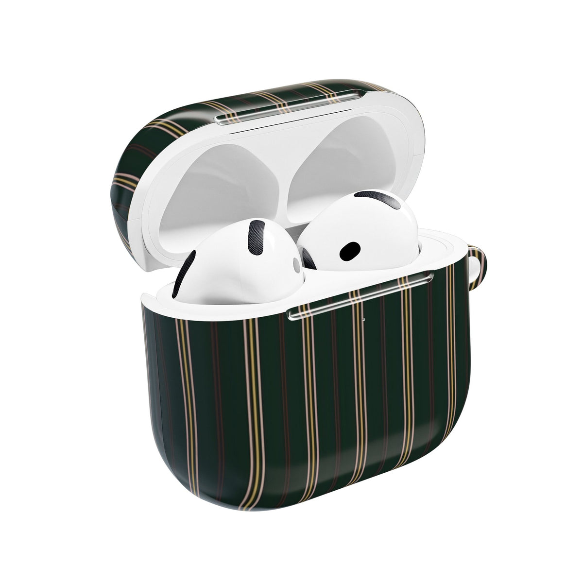 Vintage Pinstripe AirPod Case – Slim Protective Charging Case