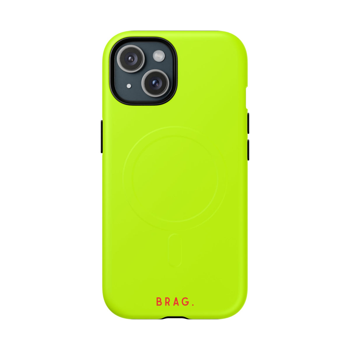 Brag Neon MagSafe Tough Phone Case — Magnetic Protective Cover