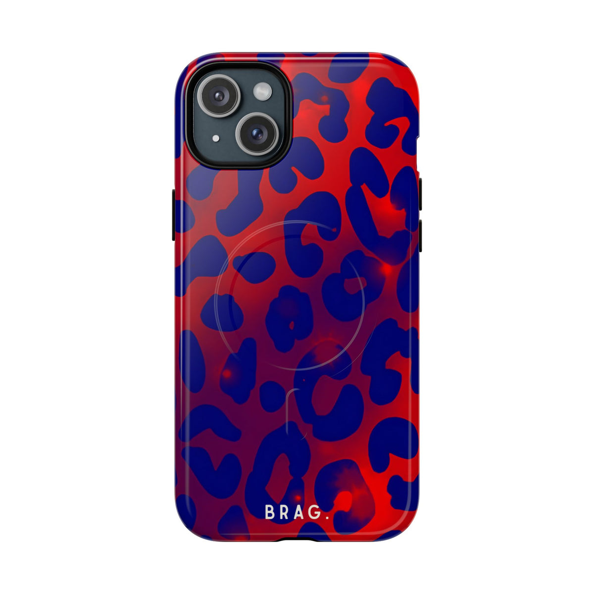 Electric Blue MagSafe Tough Phone Case — Magnetic Protective Cover