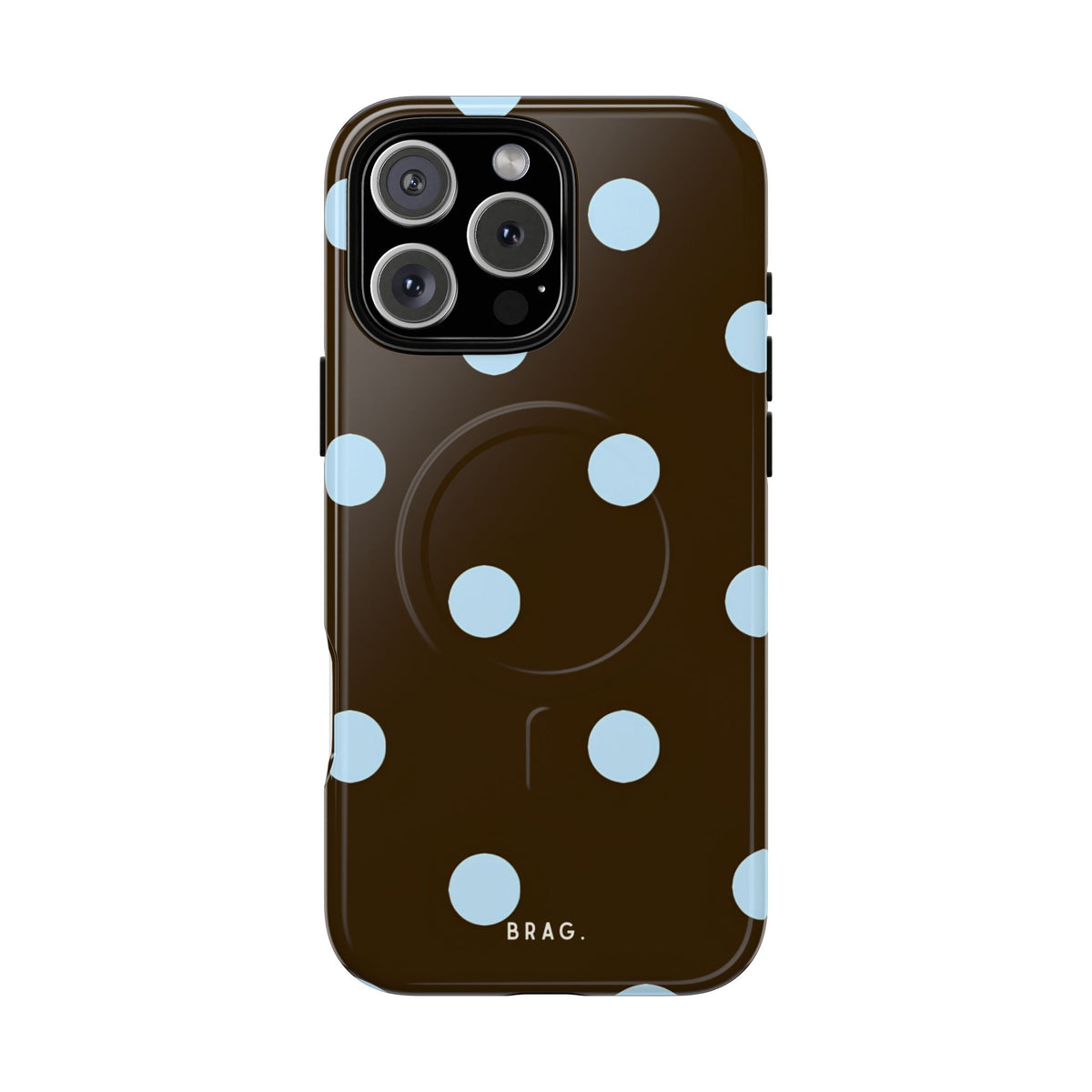 Scattered Dots MagSafe Tough Phone Case — Magnetic Protective Cover