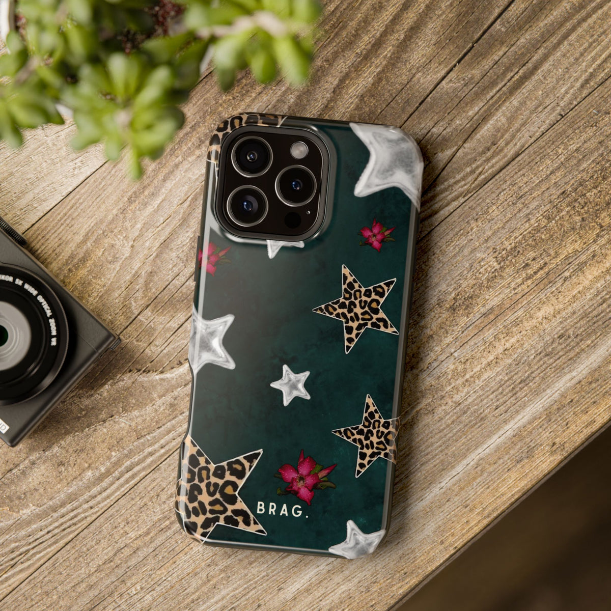 Star Material Magnetic Impact-Resistant Phone Case