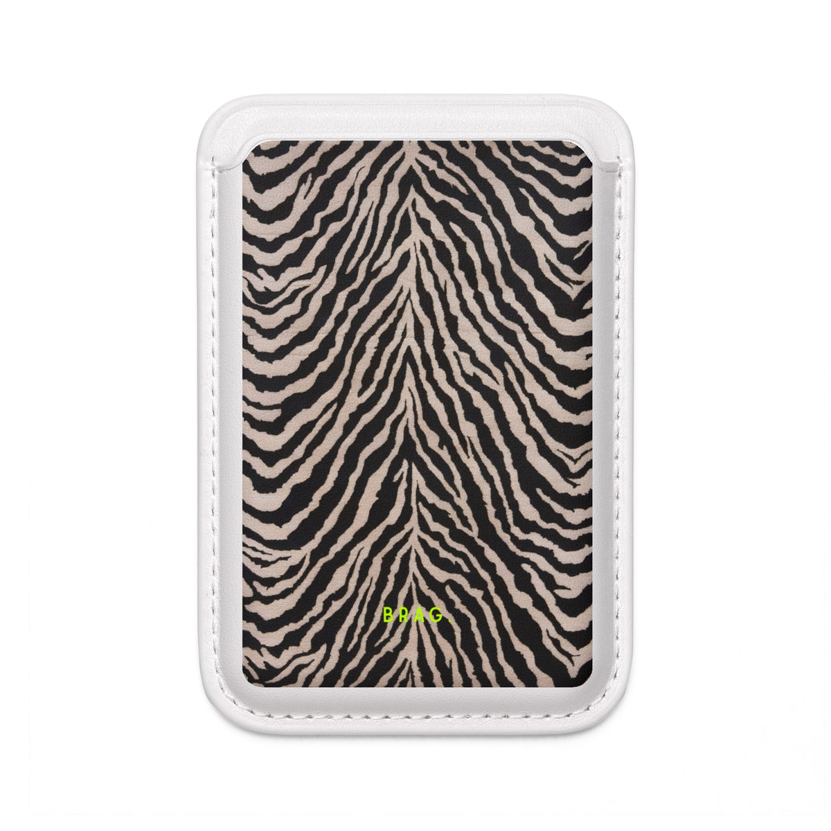 Zebraesque MagSafe Vegan Wallet — Slim Phone Card Holder